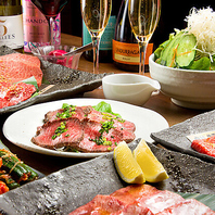 「田村牛」をはじめ、厳選した黒毛和牛を