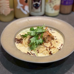 グリーンカレーラーメン