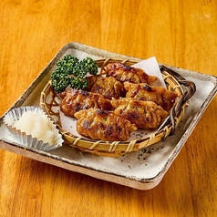 鶏皮餃子