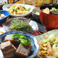沖縄家庭料理♪1品メニュー種類豊富♪