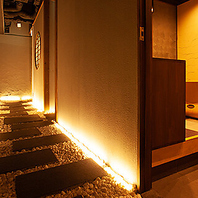 落ち着いた空間作りを目指し、心を込めておもてなし