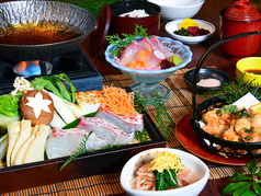 期間限定！【春の味覚膳・ディナー限定】春鯛と若竹のすき鍋膳