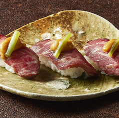 低温調理 黒毛牛カイノミ握り