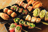 産地にこだわった串焼き