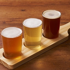 クラフトビール3種飲み比べ