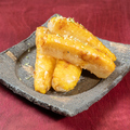 料理メニュー写真&nbsp;ワカサギの山椒天プラ/芋とヤングコーン揚げだし