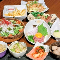 たかつきレバーのコース写真