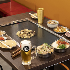 もんじゃとつまみに合うドリンクを取り揃えました！