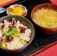 たこ飯(みそ汁付き)