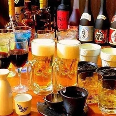 軍鶏料理にピッタリな豊富なドリンクメニューご用意♪