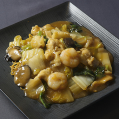 五目あんかけ焼きそば