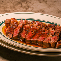 当店の定番「バターコンフィビーフステーキ」