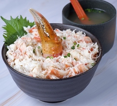 蟹丼