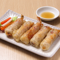 店長も自慢の一品の揚げ春巻き（5本）