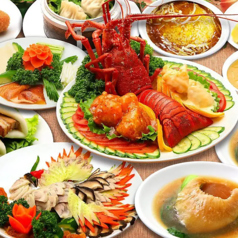 龍城飯店のコース写真