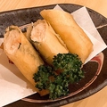 料理メニュー写真&nbsp;ささみの明太マヨ春巻