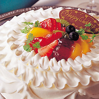 誕生日・記念日に♪ケーキの持ち込みOK！