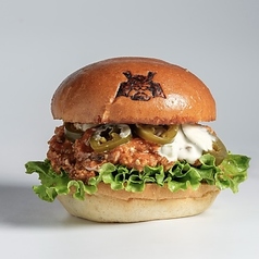 チリミートソースチーズバーガー