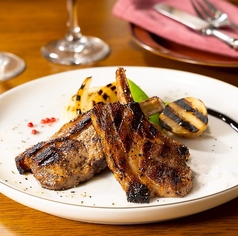 薪焼きラムチョップ