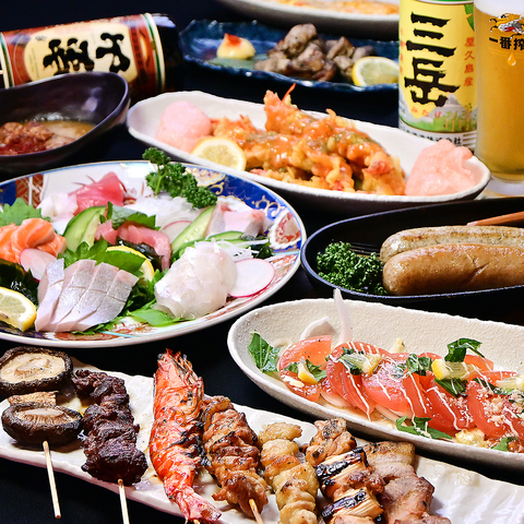 焼き鳥と新鮮な海の幸が自慢！お財布を気にせず楽しめるコスパ最強酒場！