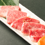 ハラミは柔らかくジューシーな食感がたまらない！