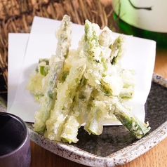アスパラガスの天ぷら<5本>