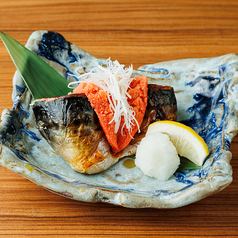 とろ鯖明太のせ