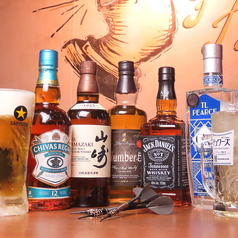 様々な種類のお酒取り揃えています◎
