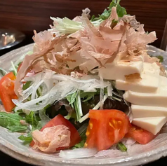 豆腐サラダ