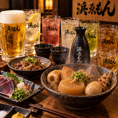 浜松の地酒も！自慢の料理を引き立てる豊富なドリンク