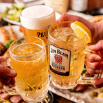 生ビール付き単品飲み放題もご用意！