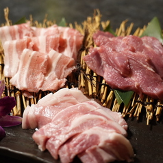 芳寿豚盛り合わせ