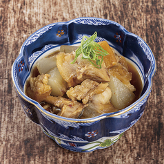 蕎麦屋の牛すじ大根