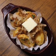 鰹節バターポテト