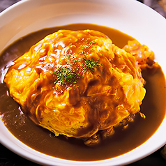 チーズインオムカレー