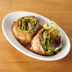 レタスのグリルロール 背徳ソース