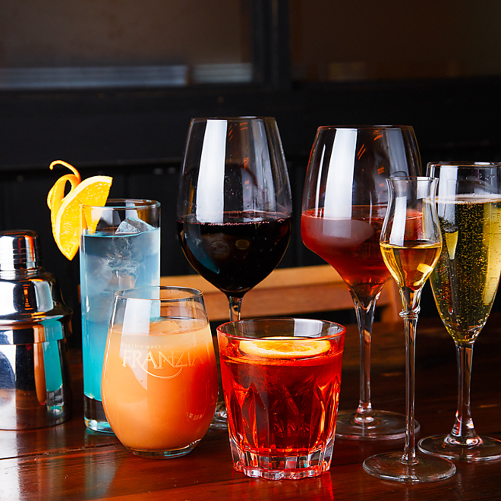 各種ドリンクご用意しております♪ちょい飲みも飲み会にも♪昼飲みもばっちり♪