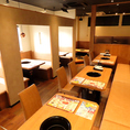 席間隔も十分ございますので、お席で美味しい焼肉をお楽しみください。