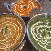 種類豊富な本格インド・ネパール料理