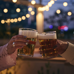 生ビールからワインまで！充実の120分飲み放題