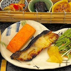 銀鱈の西京焼き御膳