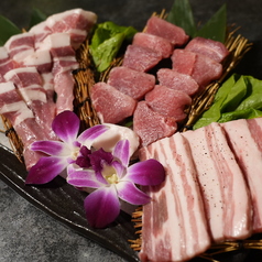 諫美豚盛り合わせ