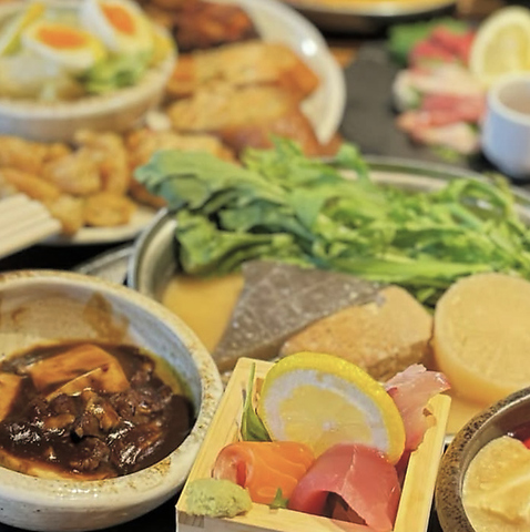 人気メニュー盛り合わせ