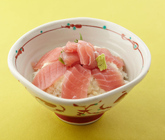 とろろ鉄火丼　小うどん付き