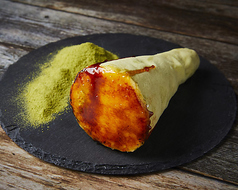 抹茶アイスクレープブリュレ　Matcha Ice Cream Crepe Brulee