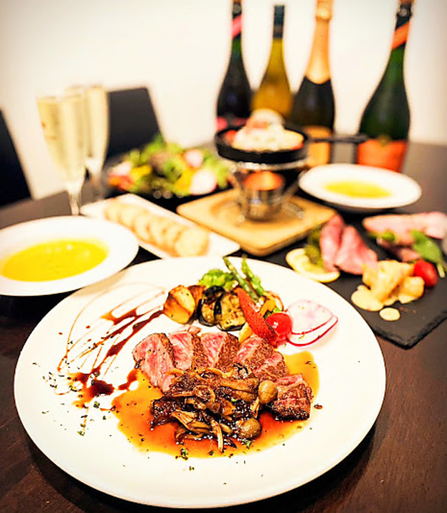 長崎和牛のコースは超お得に、おいしいお肉が頂けます！全11品・2時間飲み放題付