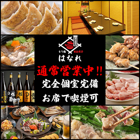 完全個室居酒屋 もつ鍋 黄金餃子 はなれ 亀戸店 亀戸 居酒屋 ネット予約可 ホットペッパーグルメ