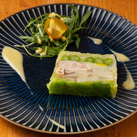 美しい断面に旬を。自家製テリーヌは必食の逸品