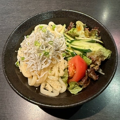 中華風シラスうどんサラダ