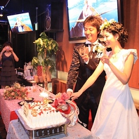 ウェディングケーキもプレゼント♪